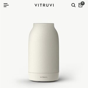 Vitruvi Air Cordless Diffuser in White